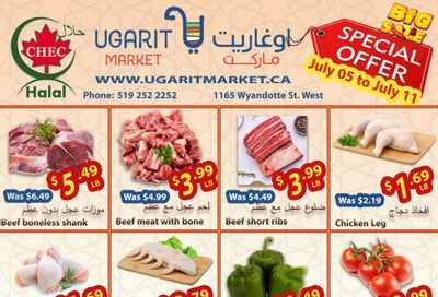 Ugarit Market Flyer July 5 to 11