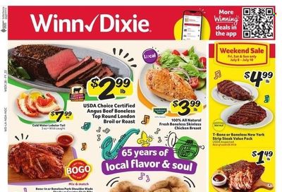 Winn Dixie (AL, FL, GA, LA) Weekly Ad Flyer July 5 to July 12