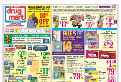 Discount Drug Mart Weekly Ad & Flyer April 1 to 7