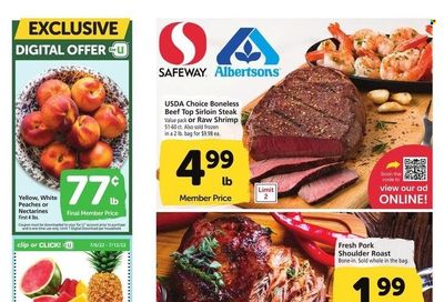 Safeway (OR) Weekly Ad Flyer July 5 to July 12