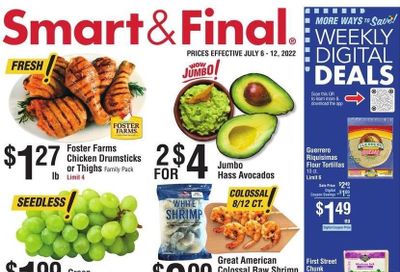 Smart & Final (AZ, CA) Weekly Ad Flyer July 5 to July 12