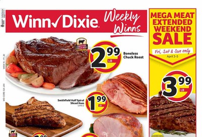 Winn Dixie Weekly Ad & Flyer April 1 to 7