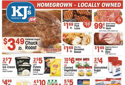 KJ´s Market Weekly Ad & Flyer April 1 to 7