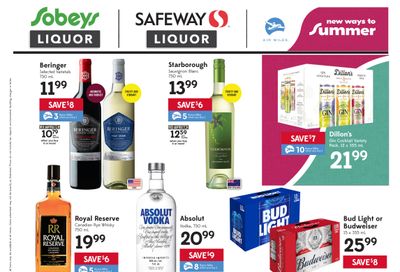 Sobeys/Safeway (AB) Liquor Flyer July 7 to 13