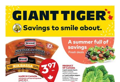 Giant Tiger (ON) Flyer July 6 to 12