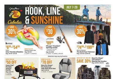 Bass Pro Shops Flyer July 7 to 20