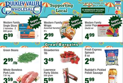 Bulkley Valley Wholesale Flyer July 7 to 13