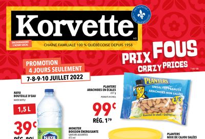 Korvette Flyer July 7 to 10