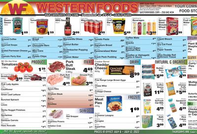 Western Foods Flyer July 6 to 12