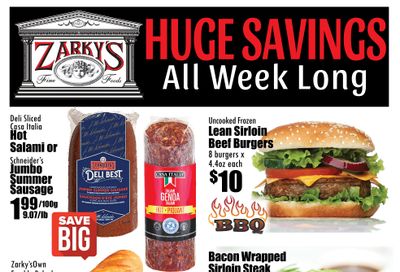 Zarky's Flyer July 6 to 12