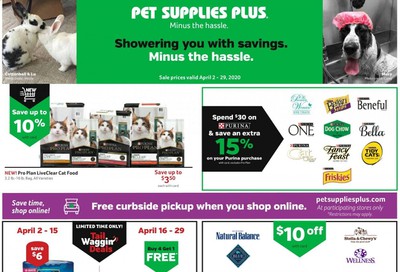 Pet Supplies Plus Weekly Ad & Flyer April 2 to 29