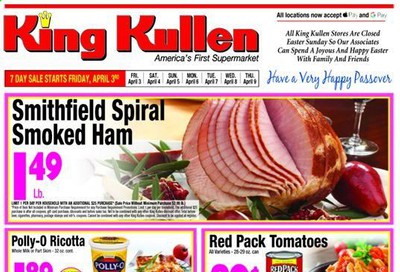 King Kullen Weekly Ad & Flyer April 3 to 9