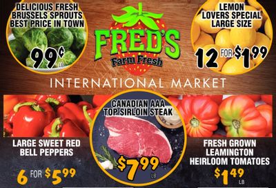 Fred's Farm Fresh Flyer July 6 to 12