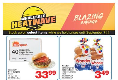 Wholesale Club (Atlantic) Heatwave Flyer July 7 to September 7