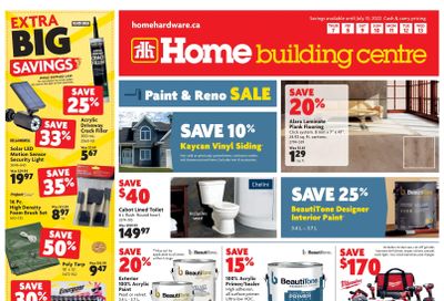 Home Building Centre (ON) Flyer July 7 to 13