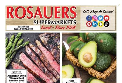 Rosauers (ID, MT, OR, WA) Weekly Ad Flyer July 6 to July 13
