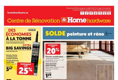 Home Hardware Building Centre (QC) Flyer July 7 to 13