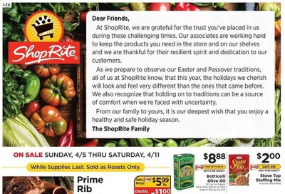 ShopRite Weekly Ad & Flyer April 5 to 11