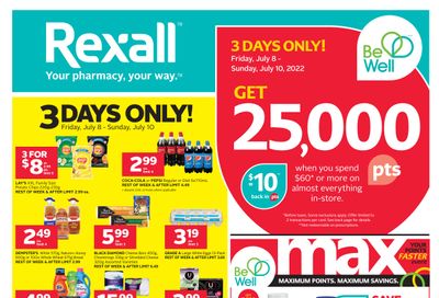 Rexall (West) Flyer July 8 to 14