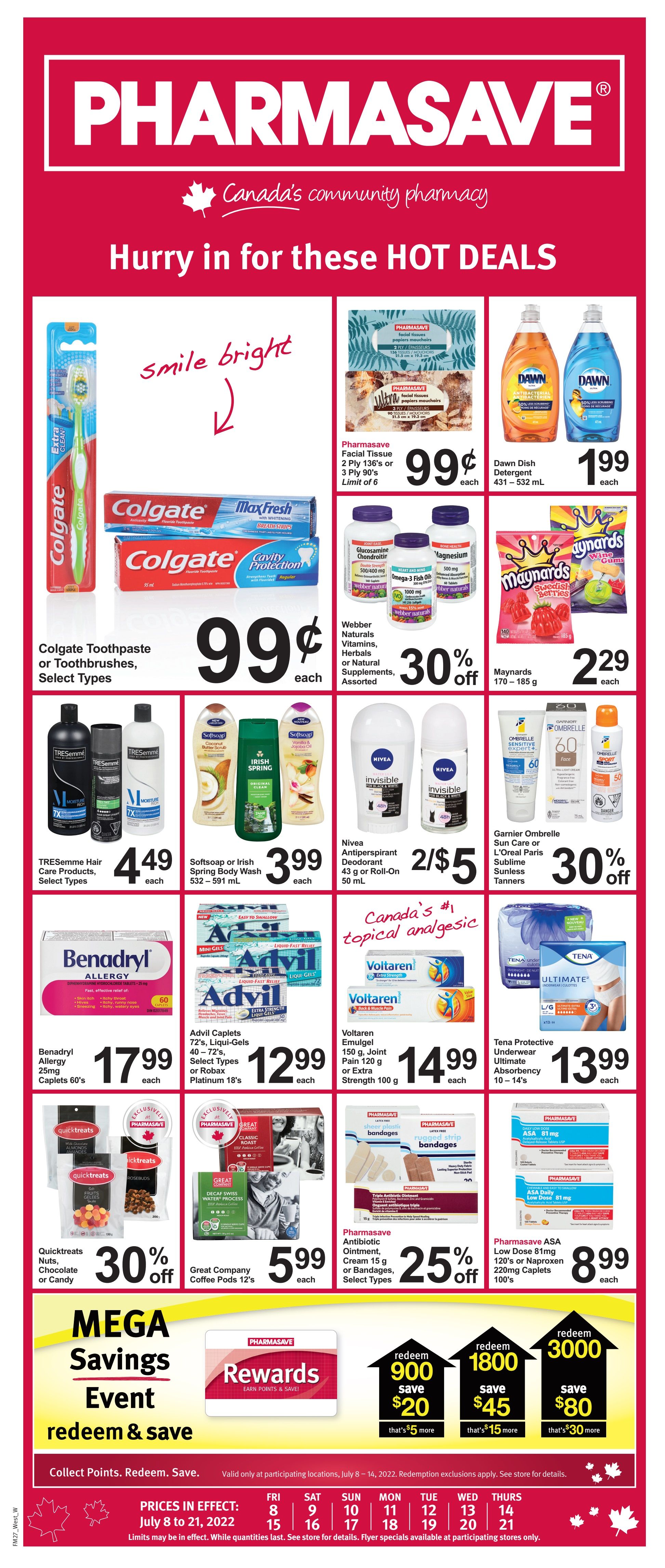 Pharmasave (AB) Flyer July 8 to 21
