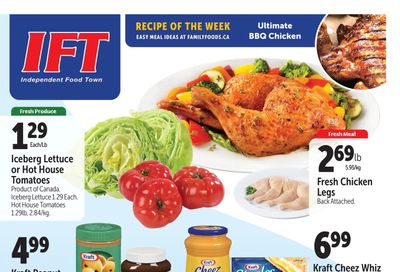 IFT Independent Food Town Flyer July 8 to 14