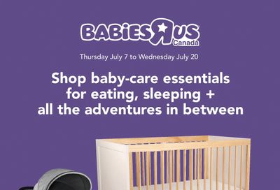 Babies R Us Flyer July 7 to 20