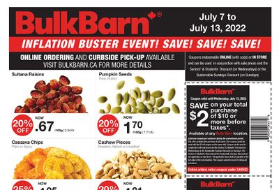 Bulk Barn Flyer July 7 to 13