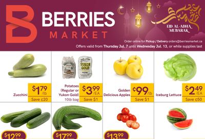 Berries Market Flyer July 7 to 13