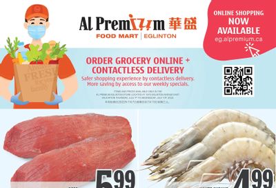 Al Premium Food Mart (Eglinton Ave.) Flyer July 7 to 13
