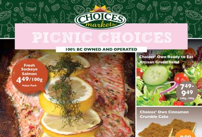Choices Market Flyer July 7 to 13 