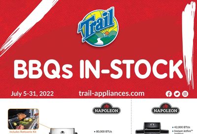 Trail Appliances (AB & SK) Flyer July 5 to 31