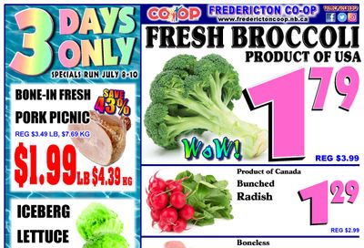 Fredericton Co-op Flyer July 7 to 13