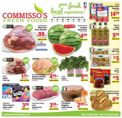 Commisso's Fresh Foods Flyer July 8 to 14