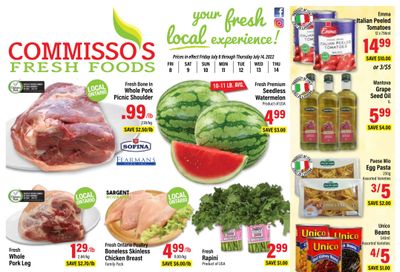 Commisso's Fresh Foods Flyer July 8 to 14