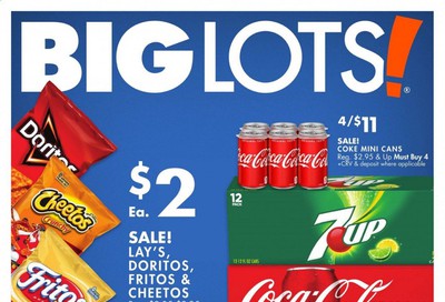 Big Lots Weekly Ad & Flyer April 4 to 12