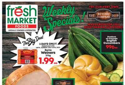 Fresh Market Foods Flyer July 8 to 14