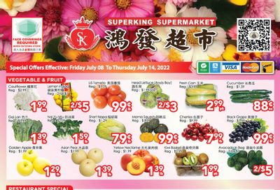 Superking Supermarket (North York) Flyer July 8 to 14