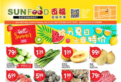 Sunfood Supermarket Flyer July 8 to 14