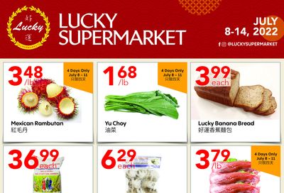 Lucky Supermarket (Edmonton) Flyer July 8 to 14