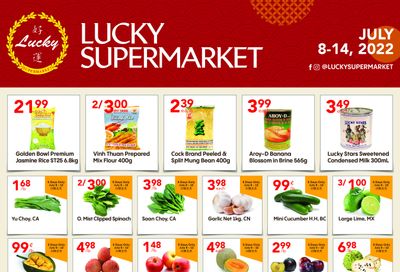 Lucky Supermarket (Calgary) Flyer July 8 to 14