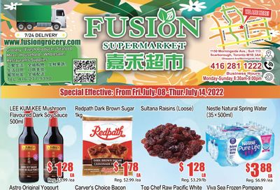Fusion Supermarket Flyer July 8 to 14