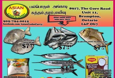 Asian Cash & Carry Flyer July 8 to 14