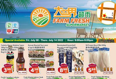 Farm Fresh Supermarket Flyer July 8 to 14
