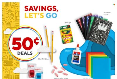 Staples Weekly Ad Flyer July 8 to July 15