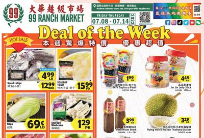 99 Ranch Market (92, CA) Weekly Ad Flyer July 8 to July 15