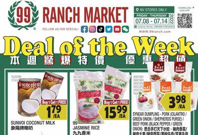 99 Ranch Market (NV) Weekly Ad Flyer July 8 to July 15