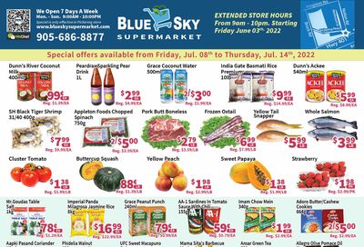 Blue Sky Supermarket (Pickering) Flyer July 8 to 14