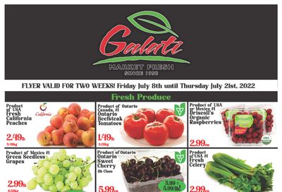 Galati Market Fresh Flyer July 8 to 21