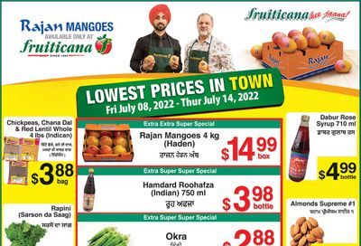 Fruiticana (Edmonton) Flyer July 8 to 14