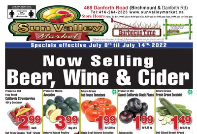Sun Valley Market Flyer July 8 to 14